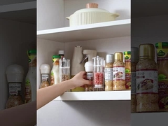 Zwei Größe Großkapazität Multifunktions Drehfach für die Speisekammer